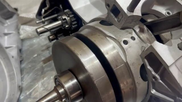 Двигатель Ява Jawa 350/638 тест 13.03.2025 после ремонта (г. Липецк)