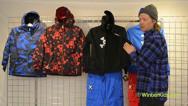 2012-2013 Paul Frank Boys Skurvy Bonded Tech Fleece Jacket