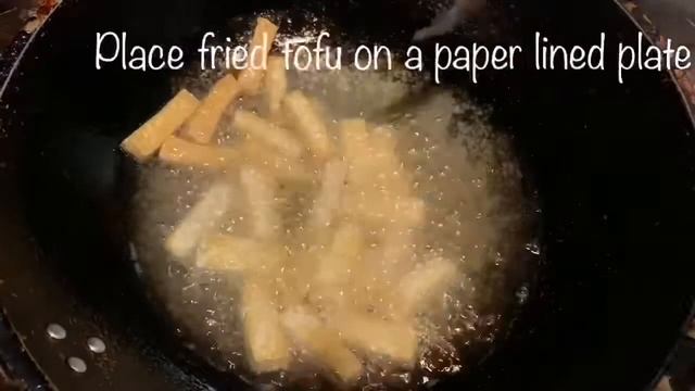 How to make Fried Tofu with Spicy Salsa easy recipe for beginners