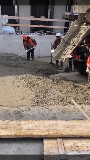 Заливка парковки керамзитобетоном  2