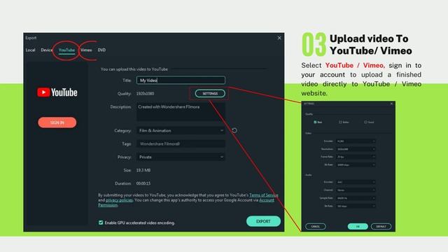 Filmora Export Tutorial