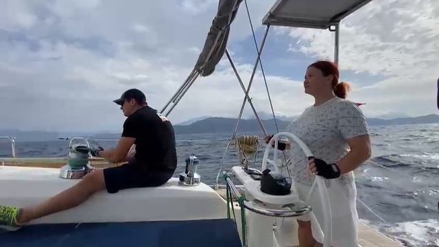 Яхтинг Турция, ноябрь. Капитан Зимина 😎⛵