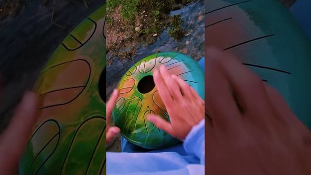Деревянный глюкофон - Woody drum #kosmosky #глюкофон #tankdrum #meditation