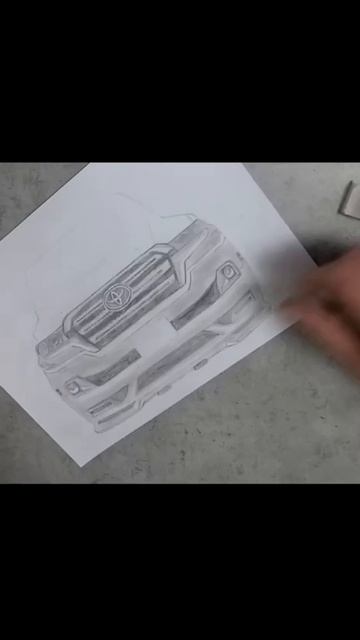 Рисую карандашом крузак