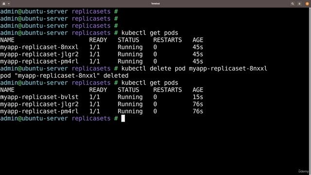 5. 08. Demo - ReplicaSets