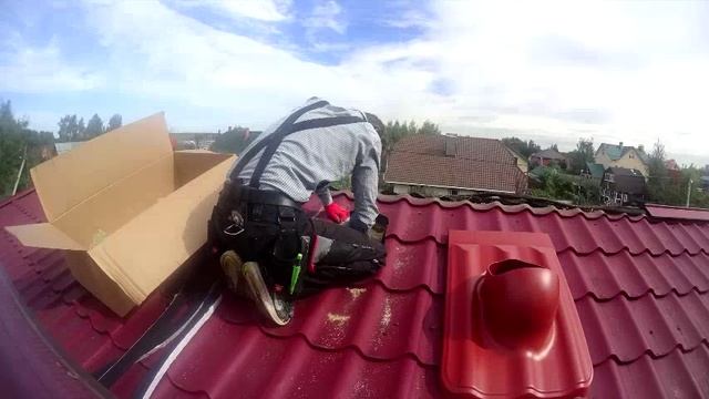 Установка проходного элемента Vilpe XL-Pelti/XL-Universal