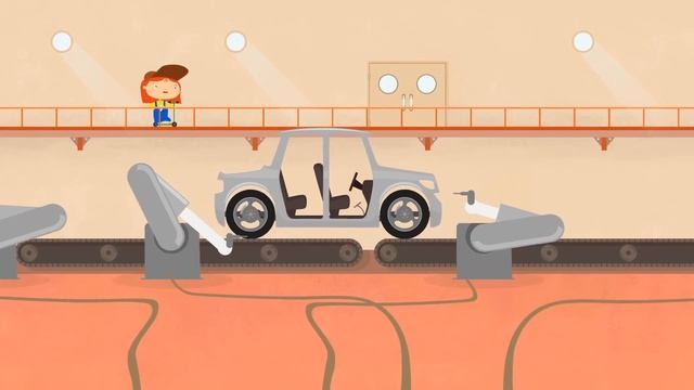 Мультфильмы для детей про машинки. Доктор Машинкова и автозавод