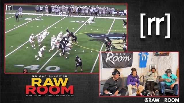 Panthers Asst Coach & NFL Vets Review High School Highlight Tapes: Raw Room Academy Contest WEEK 4
