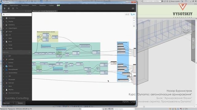 [Курс «Dynamo: армирование»] Оформление скрипта. Проигрыватель Dynamo