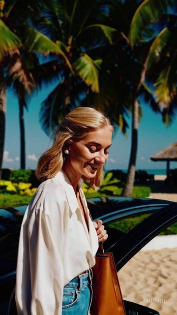 Glam Arrival at Resort_