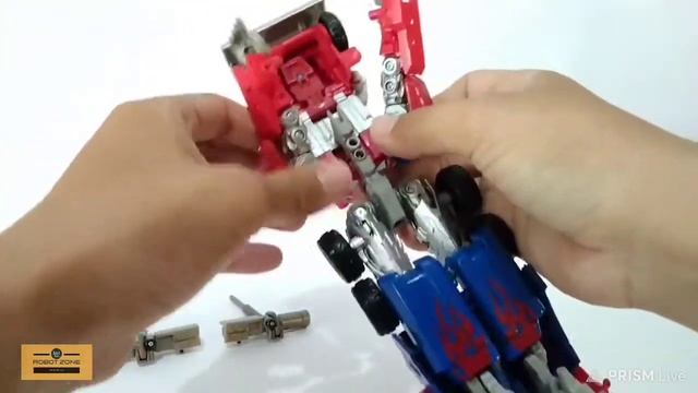 Transformers first the movie Optimus prime voyager class (Robovision), transform & review