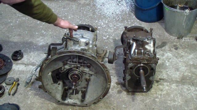 Коробка передач ISUZU с ДВС 4ВЕ1