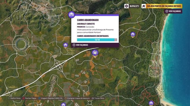 LOCALIZAÇÃO DE TODOS OS CARROS ABANDONADOS CELEIROS DO FORZA HORIZON 5