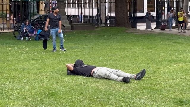 Disable man giving money to strangers then changing his mind   sleeping with strangers  joker pranks
