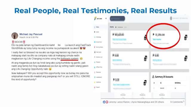 Best Opportunity in Fast Track Worldwide - DELUXE
