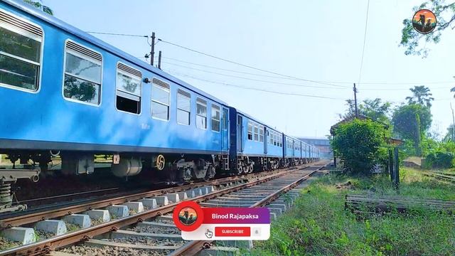 Vlog 07 - No.1549 Polgahawela Clombo Slow Train Leaving From Polgahawela Railway Station