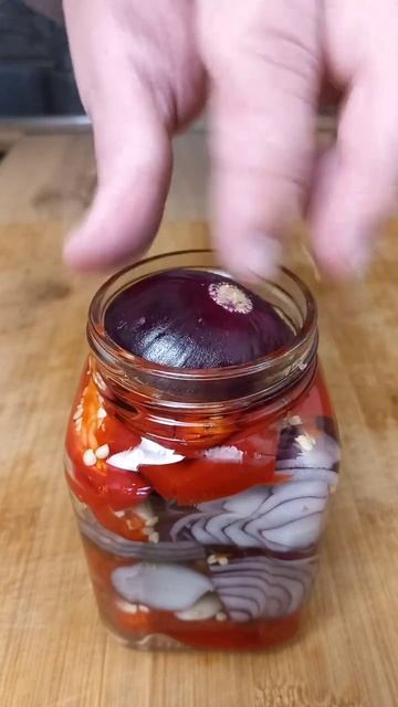 🥫 Острый соус из маринованных перцев
#соусы