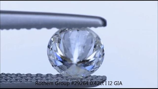 0.42 carat I I2 GIA Certified Round Diamond 29264
