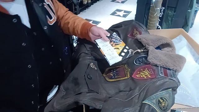 TopGun Maverick Jacket, ready to ship by FedEx.