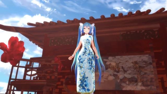 Tda China Dress Miku 【MMD】Undefined-1440p60fps