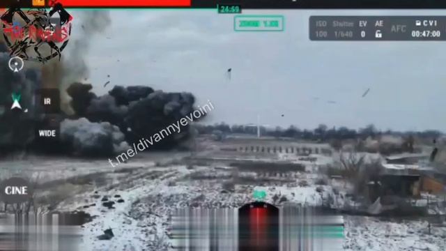 Авиаудар ФАБ-3000 по позиции Всу в Курской области 💥🇷🇺👊