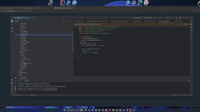 Flutter + Clean Architecture + Provider+MVVM