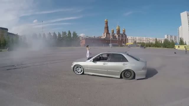 Дрифт с невестой