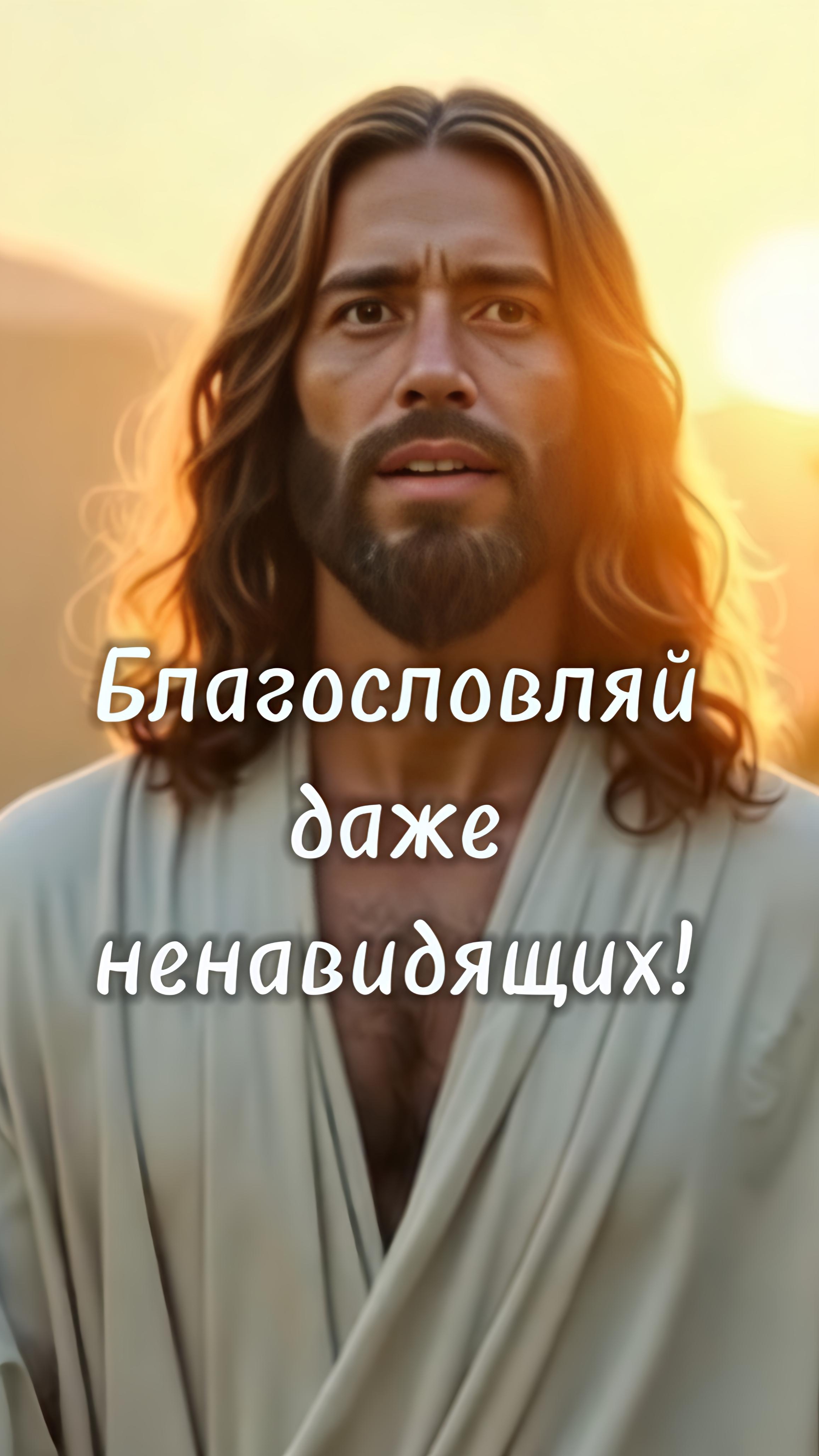 Благословляй даже ненавидящих!