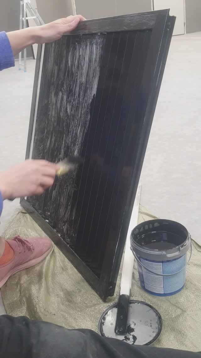 Окраска решетки ПВХ