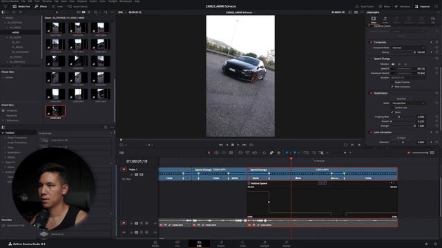 Speed Ramping in Davinci Resolve