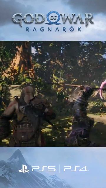 God of War Ragnarök трейлер на русском