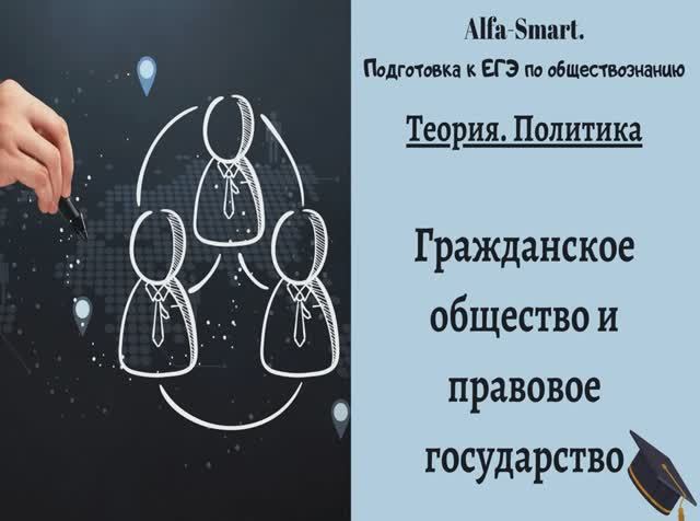 ГРАЖДАНСКОЕ ОБЩЕСТВО и ПРАВОВОЕ ГОСУДАРСТВО || ЕГЭ по ОБЩЕСТВОЗНАНИЮ