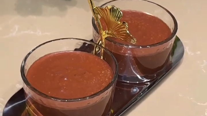 ПП-Десерт из 2 ингредиентов...🍫🍊😋    Рецепт в описании ✍️