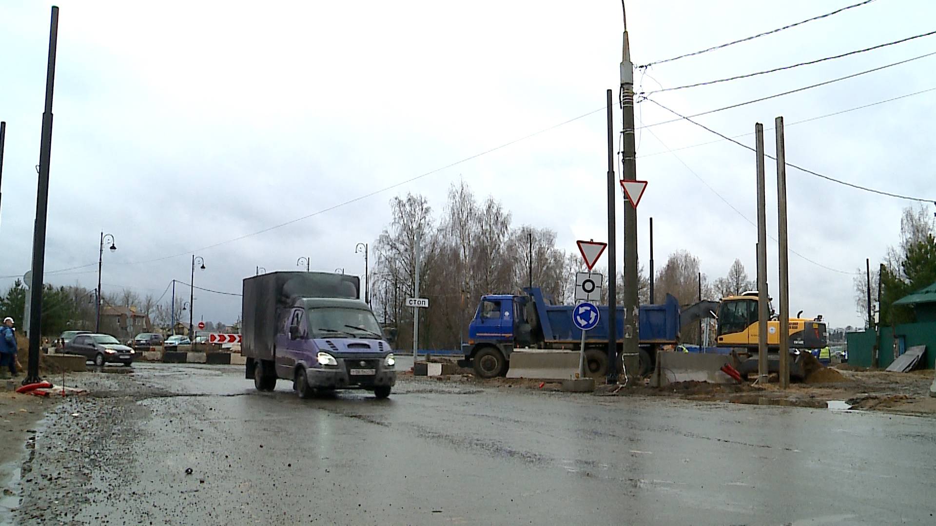 (Рыбинск-40) УЛИЦУ БАДАЕВА ПЕРЕКРОЮТ