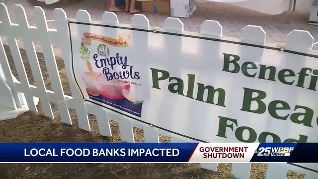 Palm Beach County Food Bank Speaks About the Shutdown