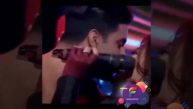 El tremendo beso de la presentadora #CynthiaNaveda y  #FerchoGomez 😱😱🔥🔥 #Farandula #DeInfarto🔥🔥😱😱