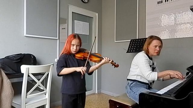 Куба́нец Варвара Шнитке Полька из Гоголь-сюиты финальный прогон