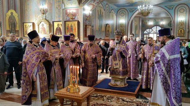 Архиерейская литургия и панихида в родительскую субботу. 15 марта 2025 г.
