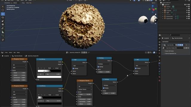 Procedural stone like material in Blender using Cycles - 2