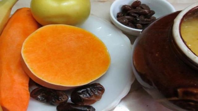 Сладкий салат из овощей и фруктов