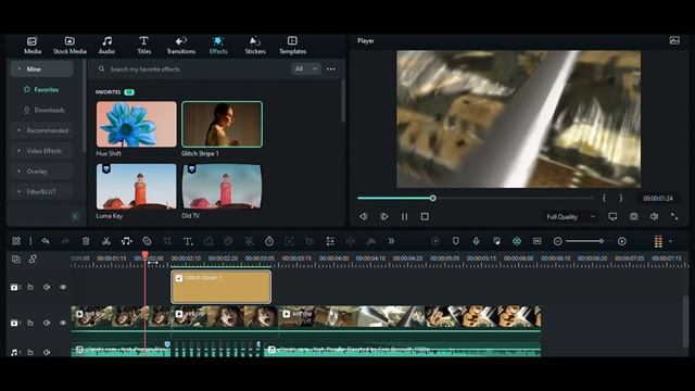 Glitch Audio/Effect || Filmora Tutorial