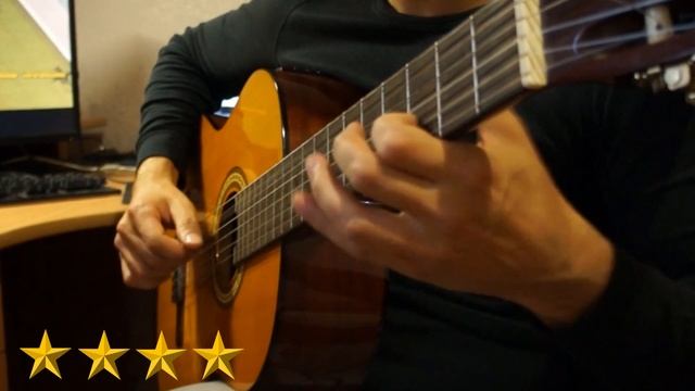 5 difficulty levels \5 уровней сложности на гитаре GTA San Andreas (theme song)
