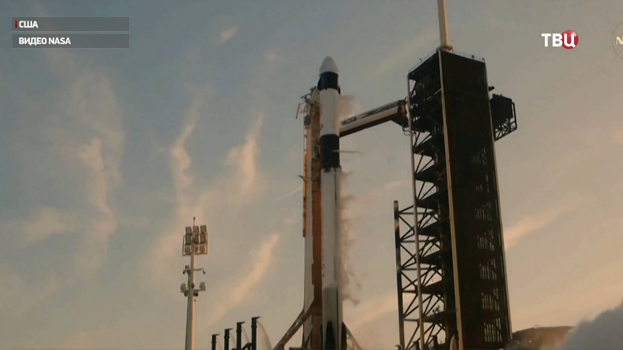 Crew Dragon с россиянином Песковым отправился к МКС / События на ТВЦ