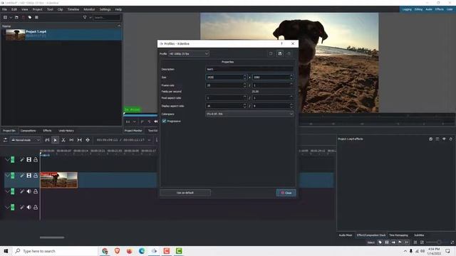 Kdenlive Tutorial: How to Change Aspect Ratio in Kdenlive