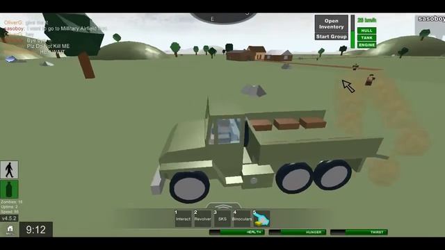 Apocalypse Rising - How to steal a vechile! (Well, fail at it) [Roblox]