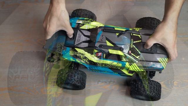 ARRMA VORTEKS 223S Бесклипсовое крепление кузова [ARA4305V4]