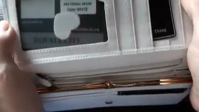 M100-DC13-100W Кошелек женский белый