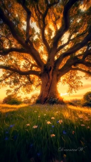 Дерево жизни: Символ природы и её обитателей 🌳✨