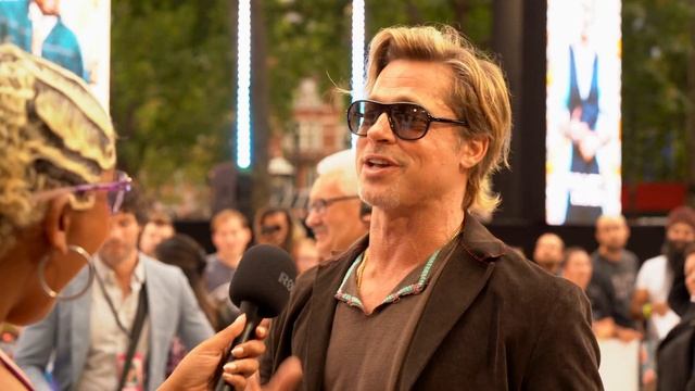 Brad Pitt - Bullet Train Premiere Interview