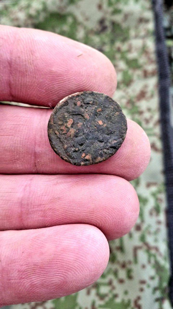 Полушка - Орёл в хорошем состоянии / #клад #копатель #коп #metaldetecting #находки
